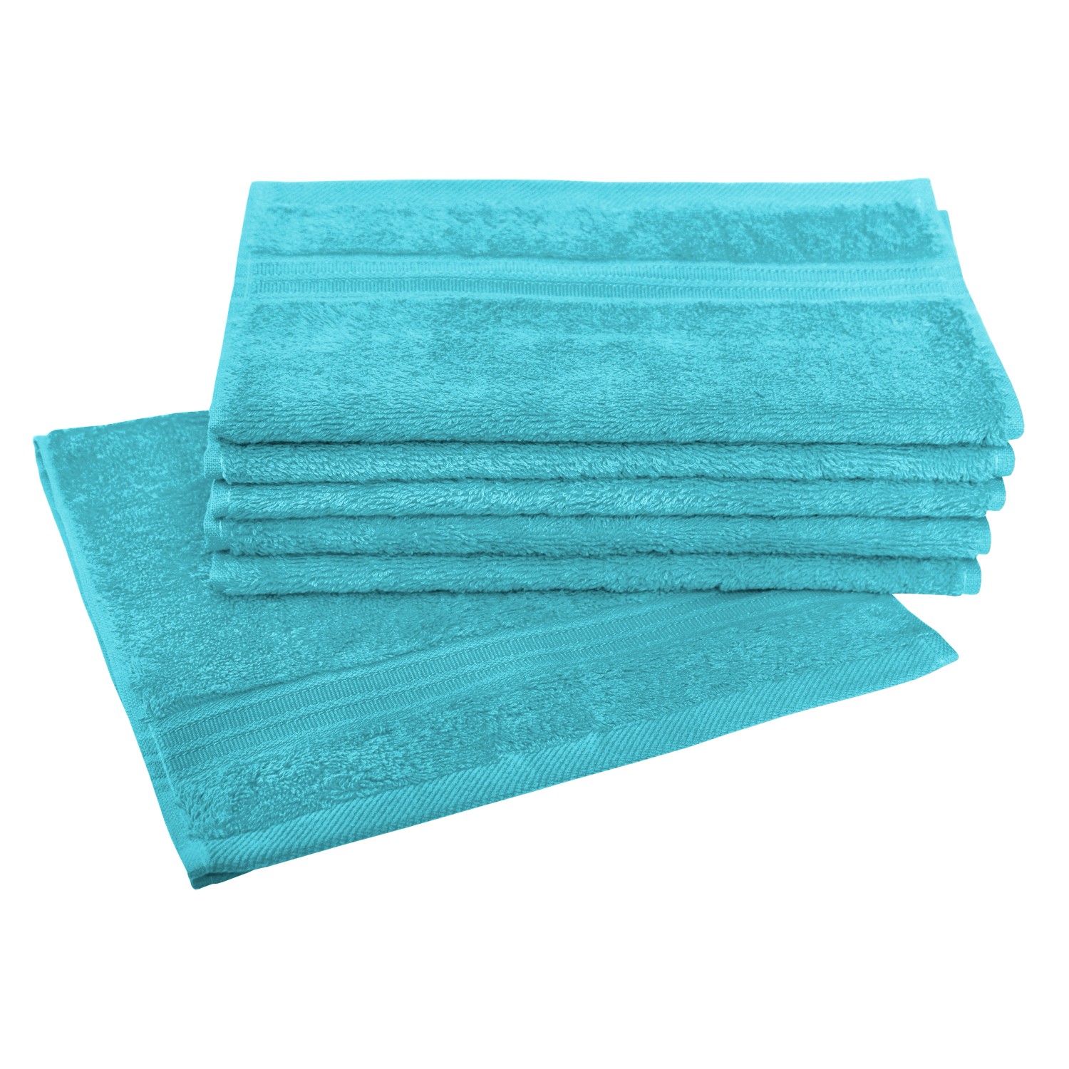 Dyckhoff Gästetuchset Siena Aqua 30 x 50 cm 6-tlg.