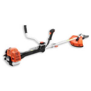 FUXTEC Profi Benzin-Motorsense FX-PS162, orange-schwarz, 62ccm Motor, Zweihandgriff für Gartenarbeit.