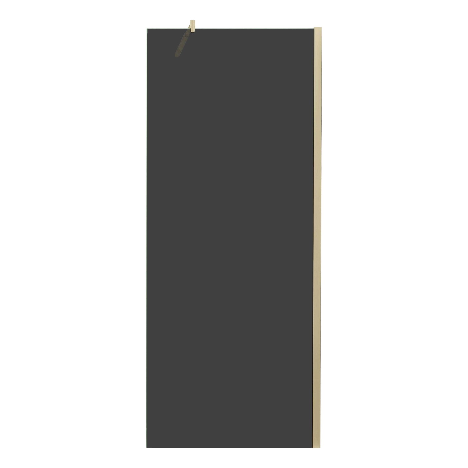 AICA Goldrahmen Walk In Duschtrennwand B.100cm x H.200cm Duschwand mit Glas günstig online kaufen