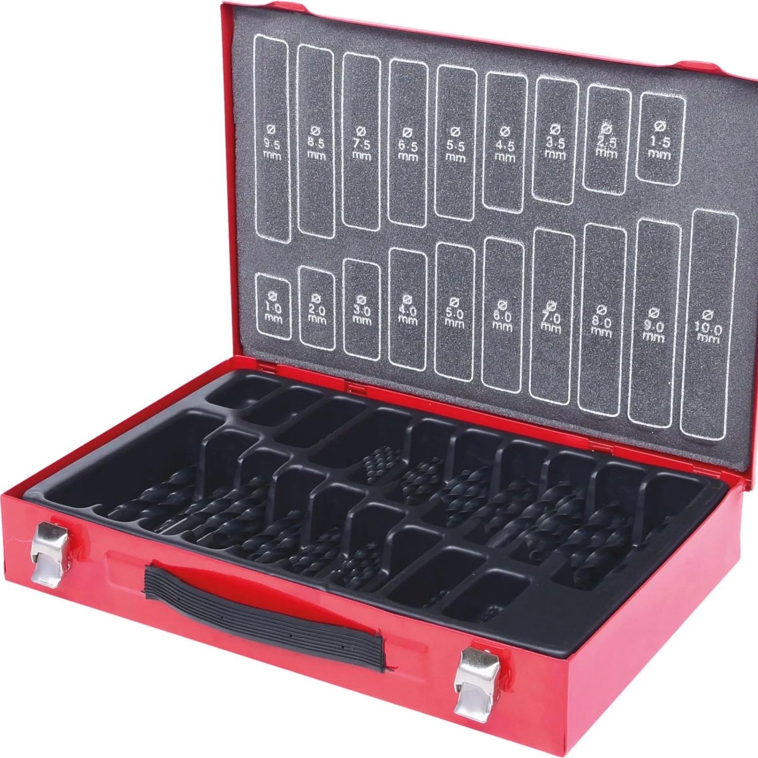 KS TOOLS HSS R Spiralbohrer Satz 170Tlg  1 10 Mm 330 1640