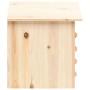 VidaXL Fledermauskasten aus Tannenholz, 30x20x38 cm, zur Anbringung im Garten.