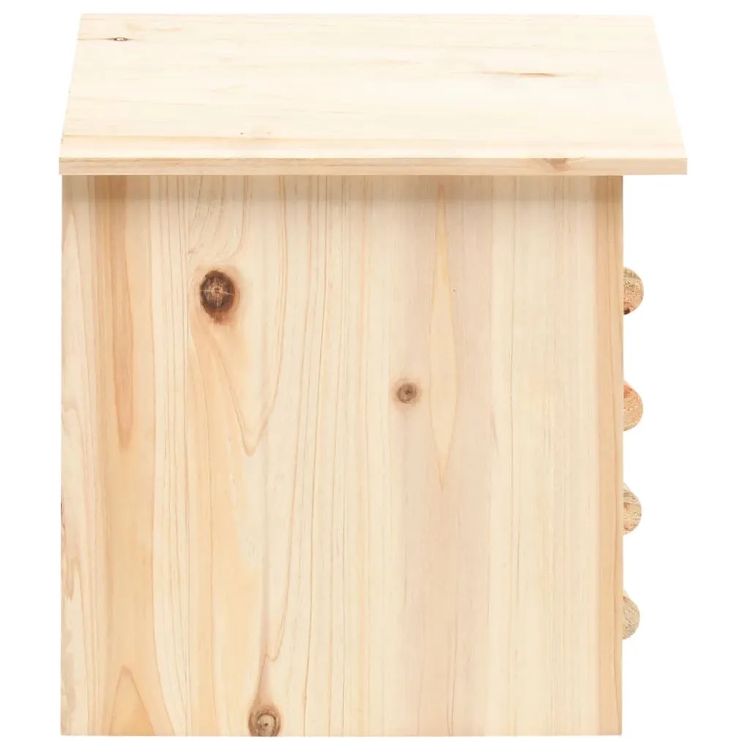 VidaXL Fledermauskasten aus Tannenholz, 30x20x38 cm, zur Anbringung im Garten.
