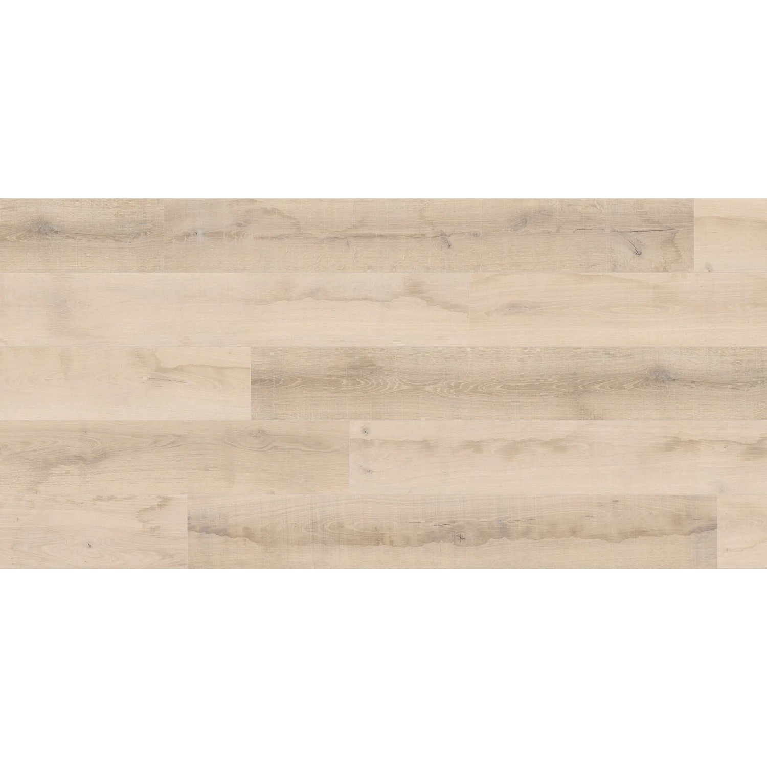 Masterfloor Laminat Native Oak: Helle Laminatdielen in Holzoptik mit leichter Maserung.