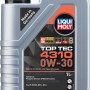 Liqui Moly Top Tec 4310 0W-30 Motoröl, 1 Liter Gebinde für Benzin- und Dieselfahrzeuge.