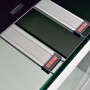 Detailaufnahme Eheim Incpiria 230 Aquarium-Kombination mit LED-Beleuchtung.