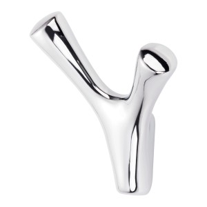 SOTECH Garderobenhaken BICORNO, Chrom poliert, aus Zinkdruckguss.