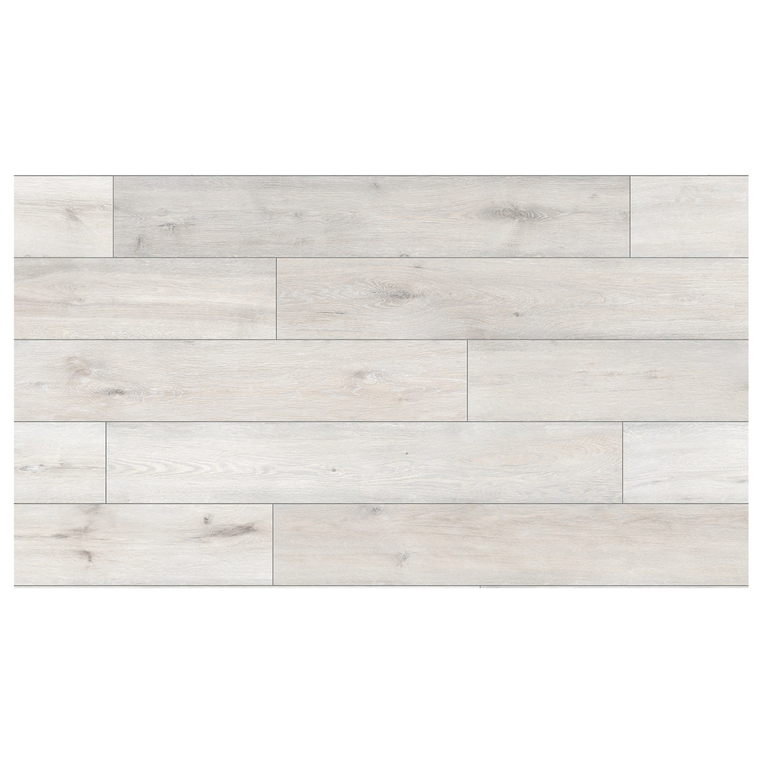 Heller Vinylboden in Holzoptik mit SPC-Trägerplatte für Feuchträume & Fußbodenheizung.