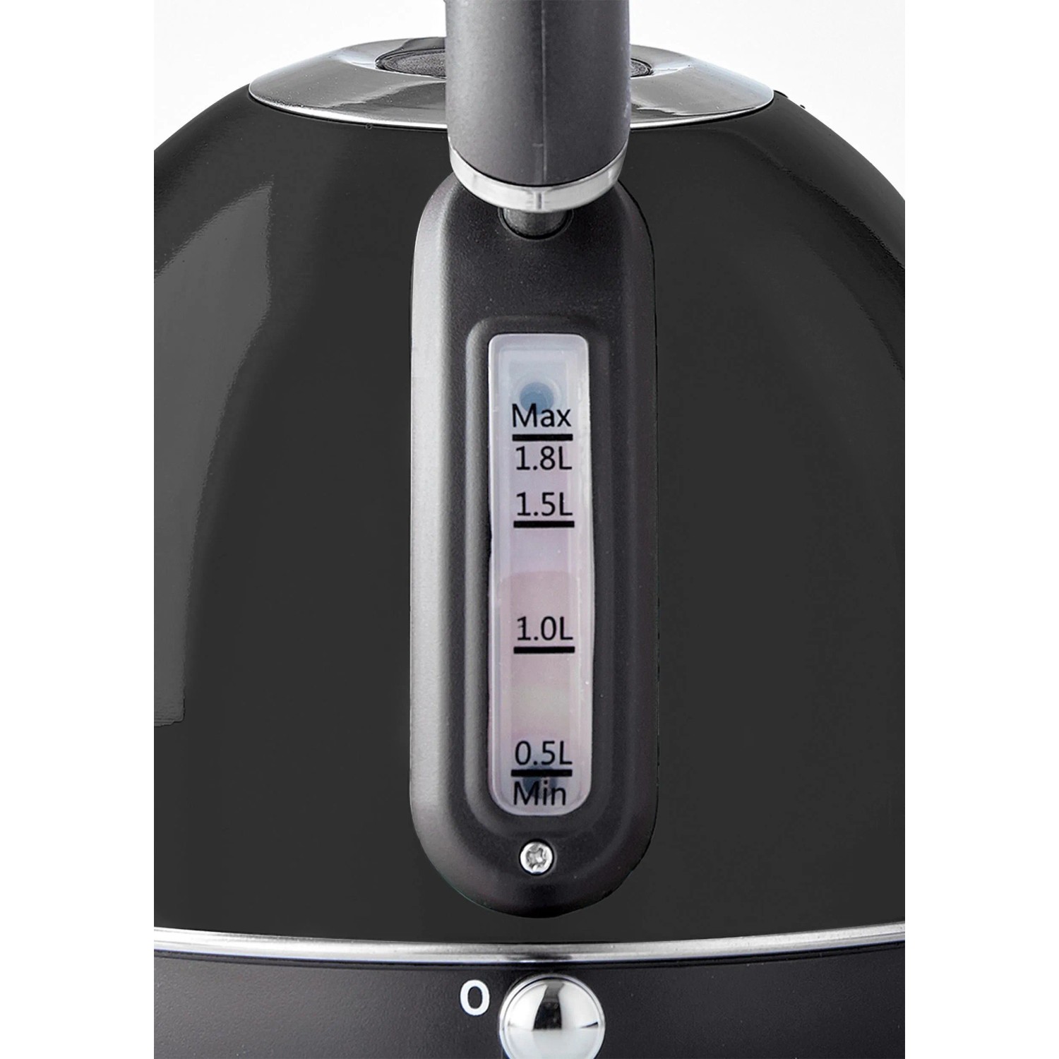 Insido Wasserkocher Retro aus Edelstahl in Schwarz_6