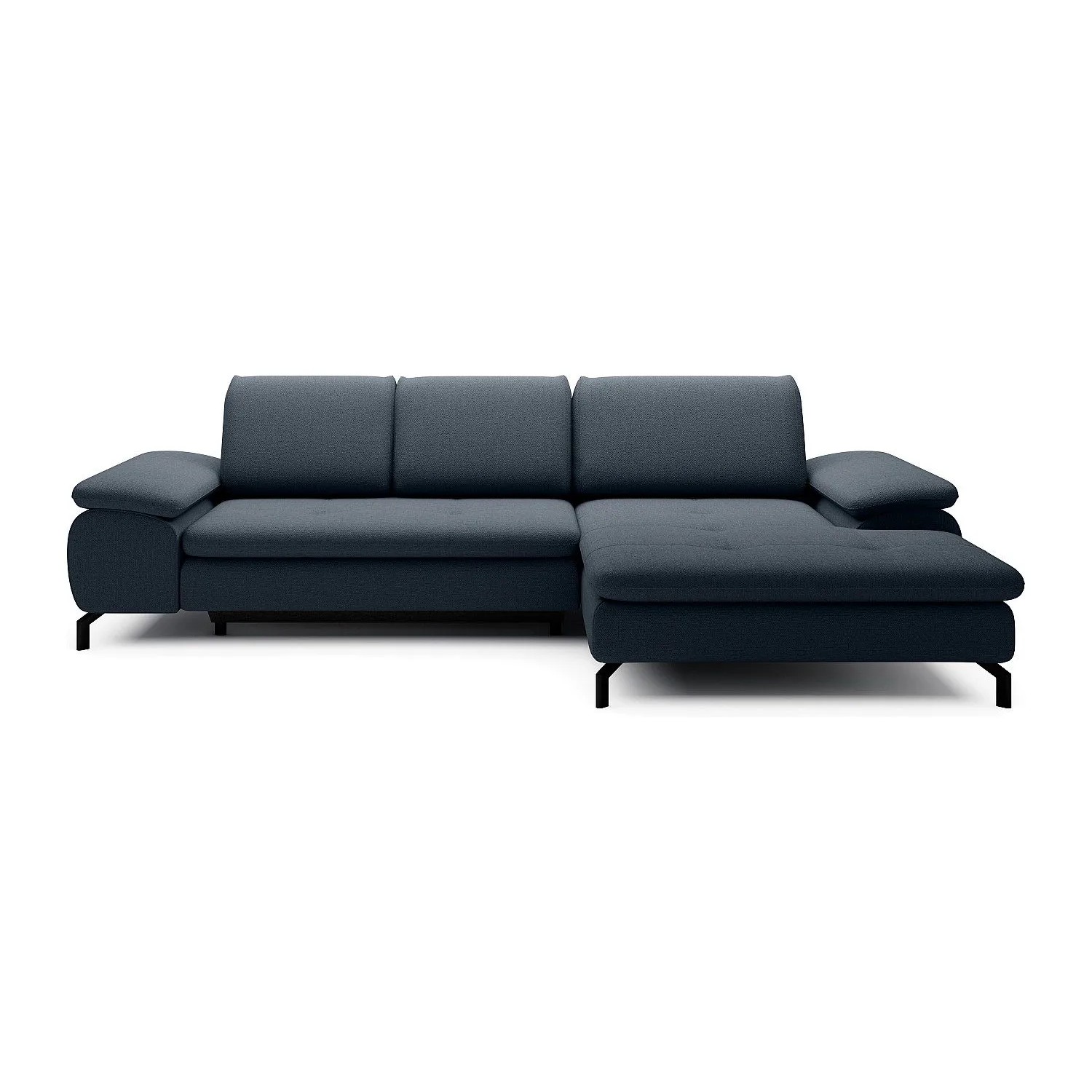 Vente-unique Schlafsofa Archibald Blau 265 cm