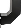 Detailaufnahme Utschak Asamat Grill mit Rauchrohr, Ofen für Kazan aus Gusseisen.