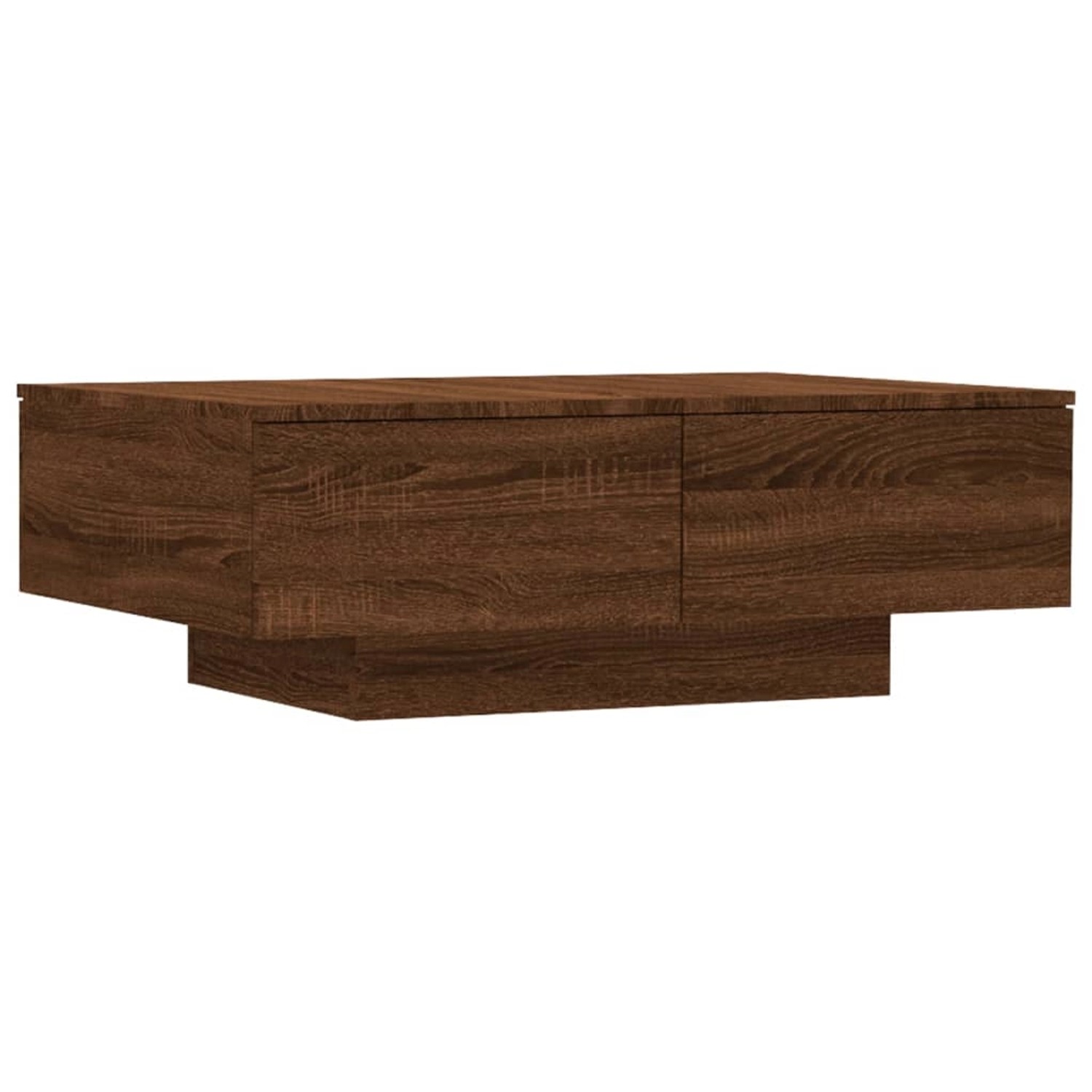 vidaXL Couchtisch Braun Eichen-Optik 90x60x31 cm Holzwerkstoff günstig online kaufen