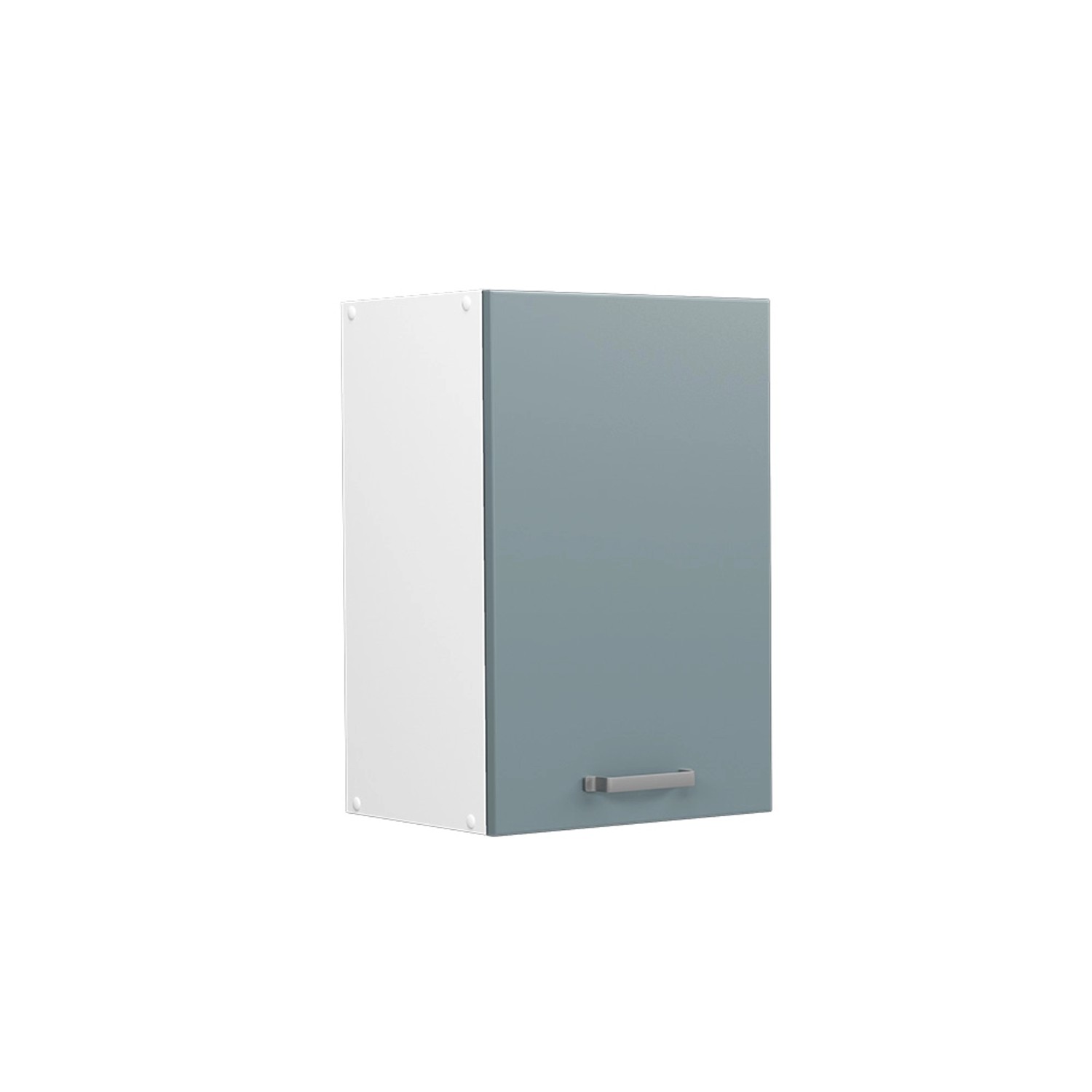 Vicco Hängeschrank R-Line Hängender Küchenschrank Blau-Grau/Weiß 40 cm