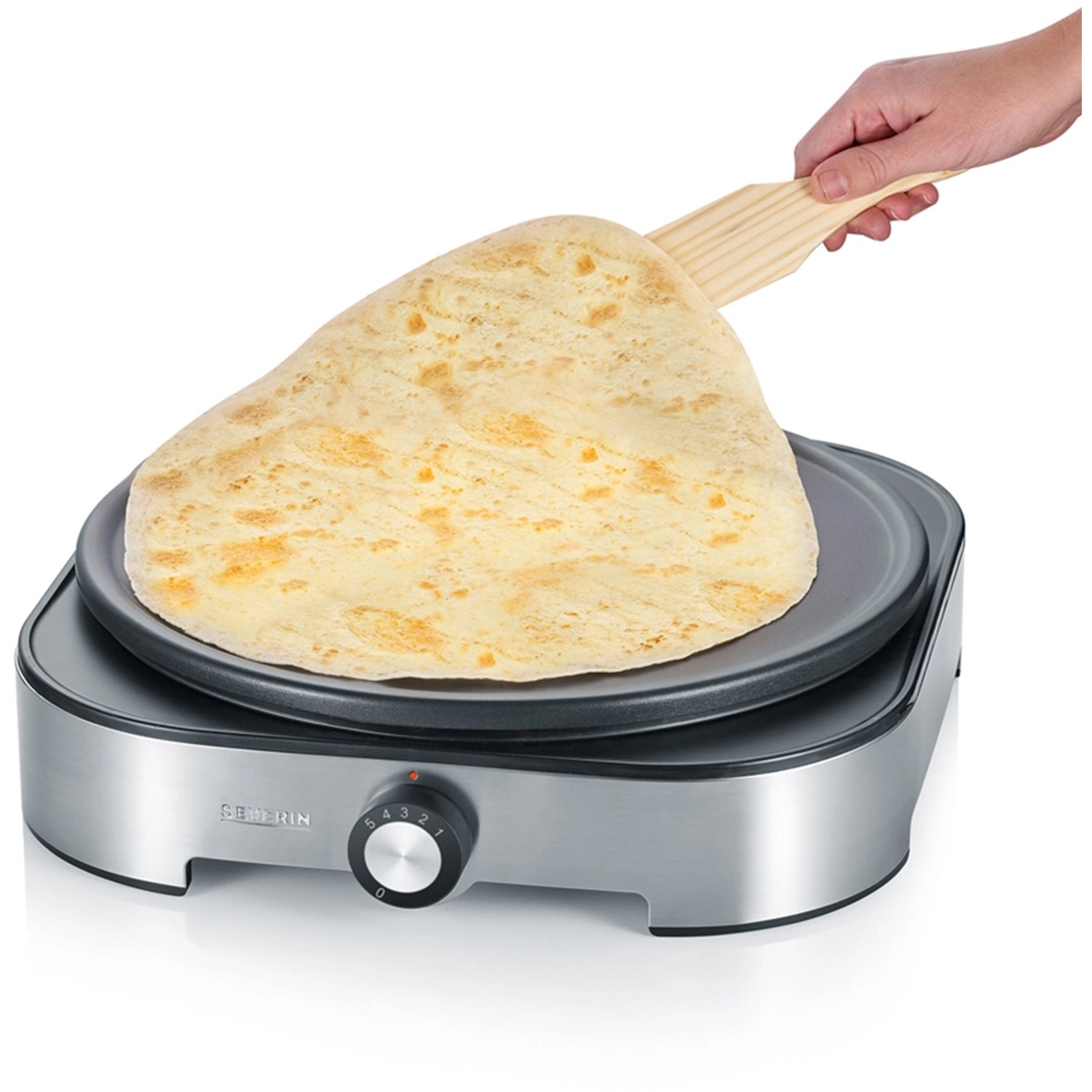 Severin Crepes Maker SM 2197 Edelstahlgebürstet Schwarz 1.500 W kaufen bei OBI