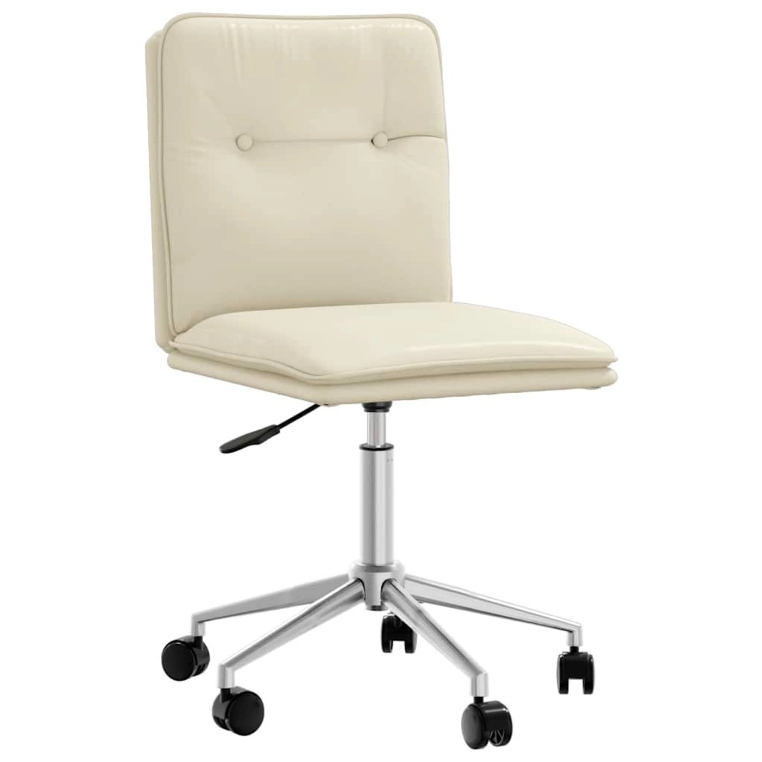 vidaXL Esszimmerstuhl Creme Kunstleder 4101320 günstig online kaufen