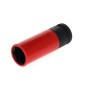 Gedore Kraftschraubereinsatz R63042116, 21 mm, mit roter Schonhülse für Alufelgen.