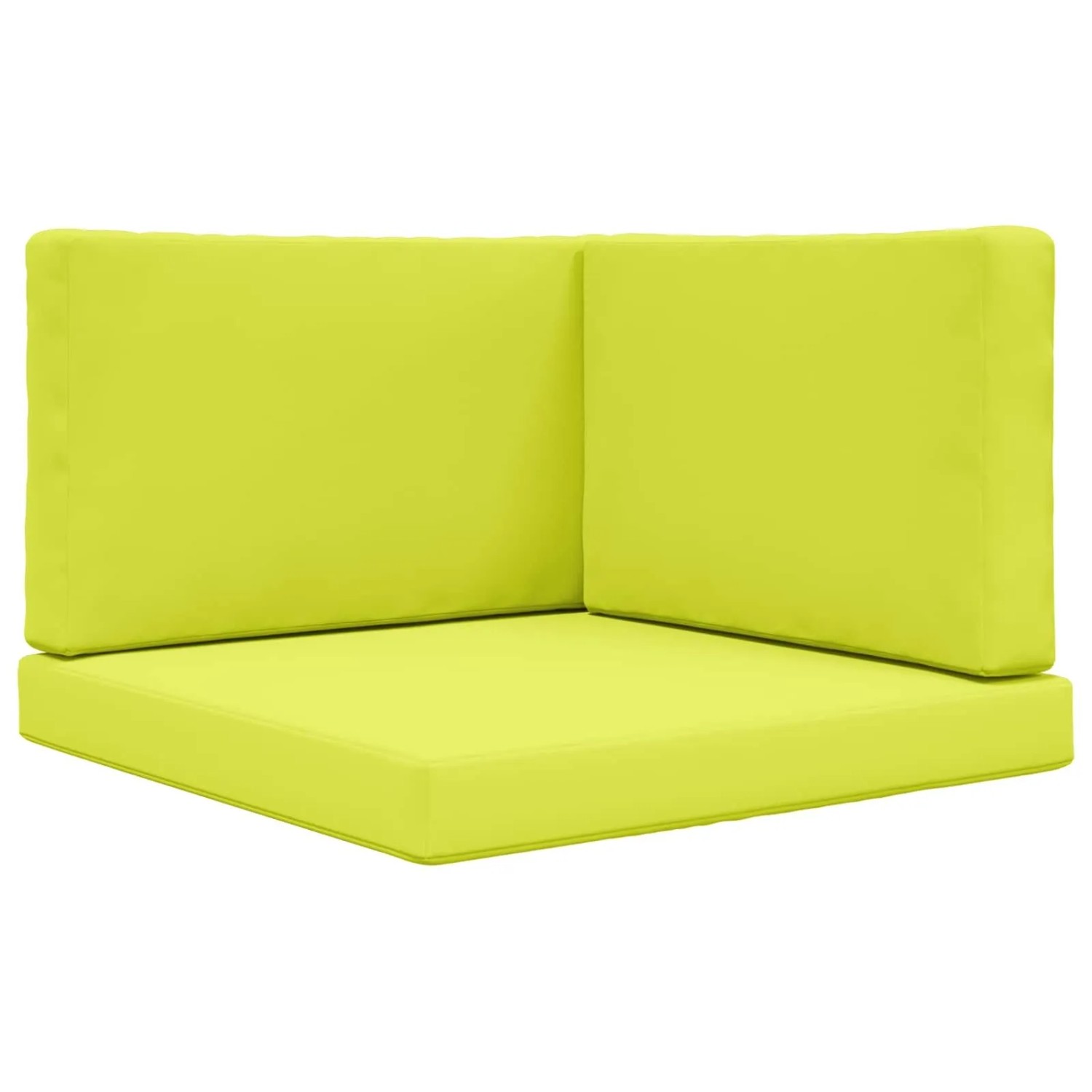 vidaXL Sofakissen für Draußen 3-Tlg Grün Polyester 900868