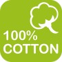 Symbol: Badematte aus 100% Baumwolle.