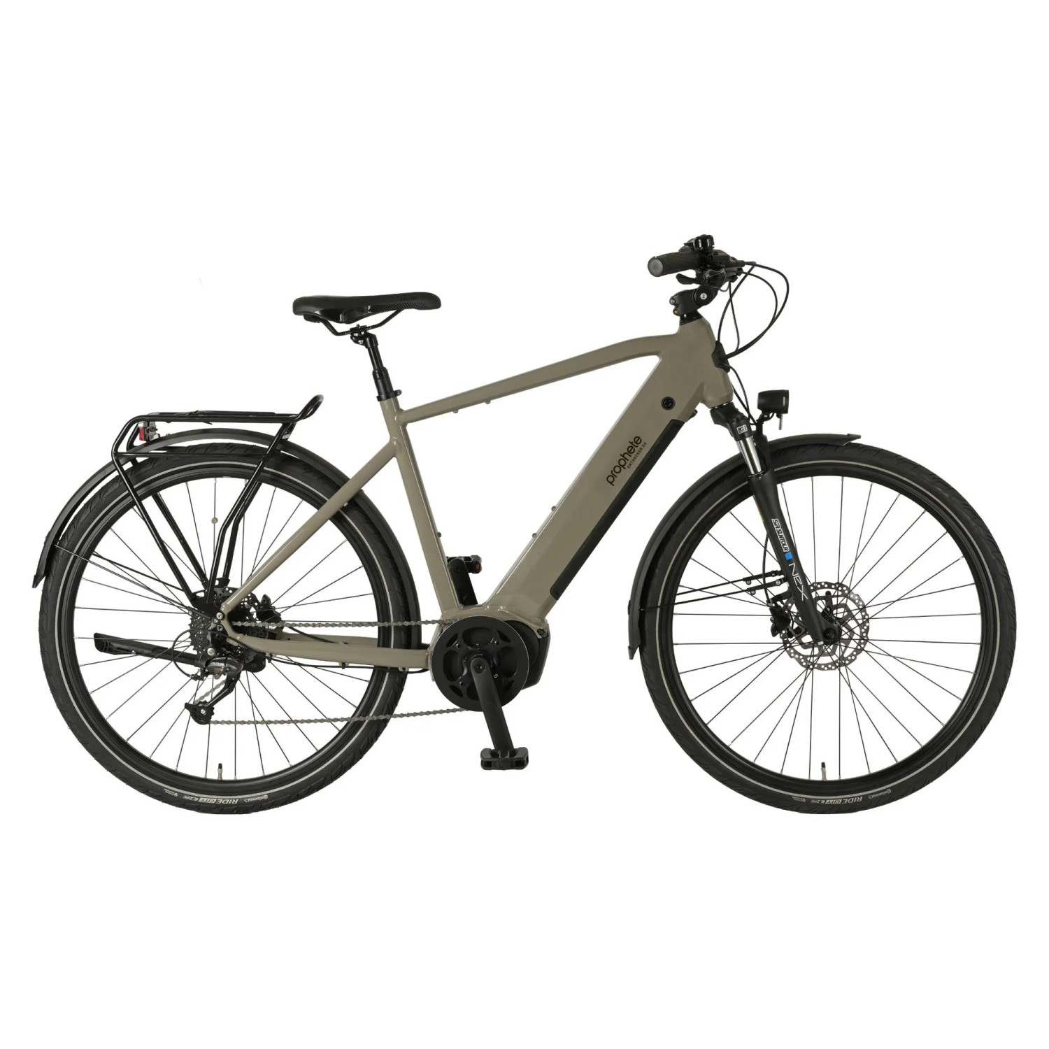 Image of Prophete Trekking E-Bike Entdecker 3.0 Herren AEG Mittelmotor Blau 28 Zoll