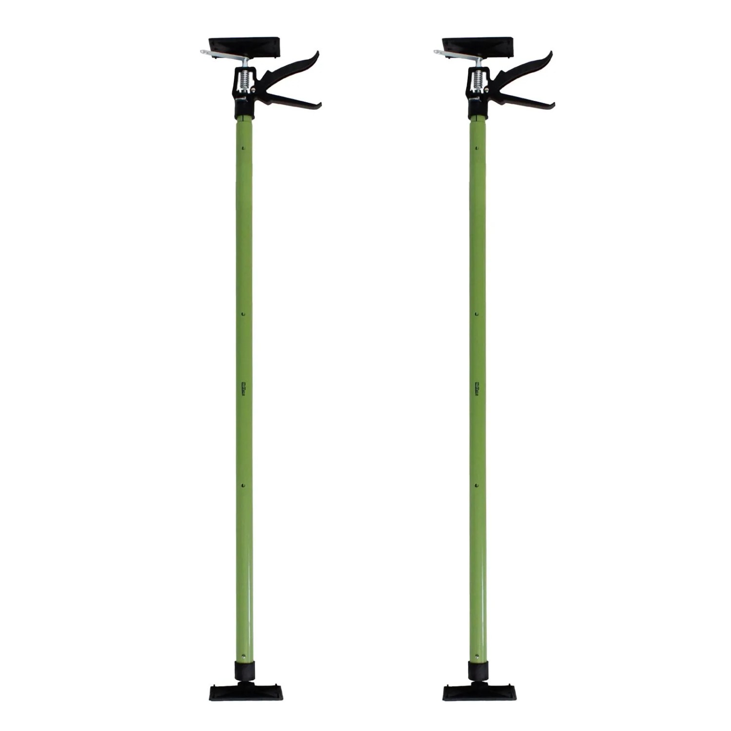 TRUTZHOLM 2 Stück Einhandstützen Teleskopierbar 115 cm Bis 290 cm 45 Grad Neigbar