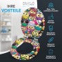 Sanilo WC-Sitz Owl mit Absenkautomatik, Toilettendeckel aus Holz mit Eulen-Motiv.