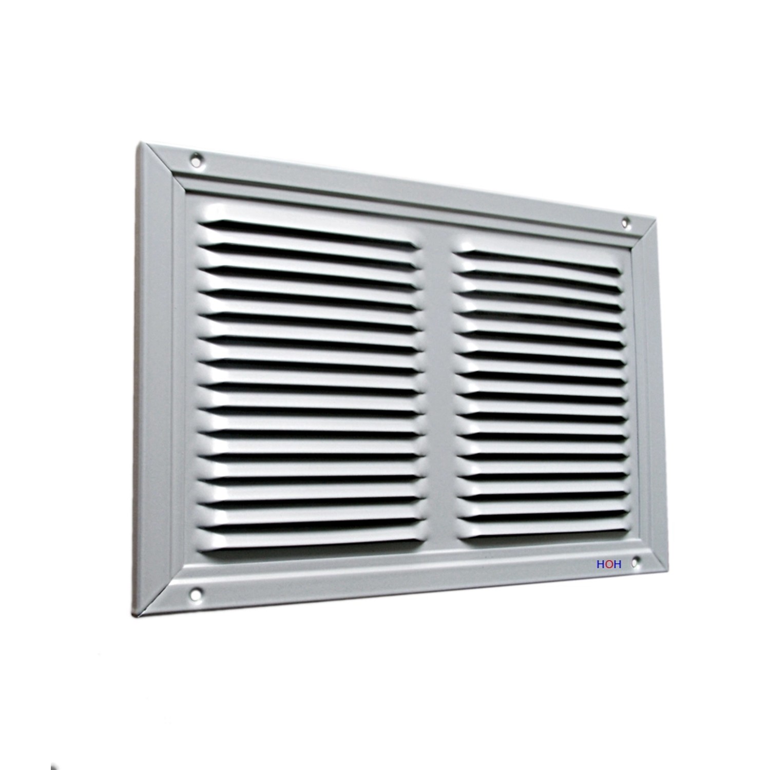 Häusler Lüftungsgitter LG 3020 MGS-AL Lamellengitter Alu 300 x 200 Abluftgitter