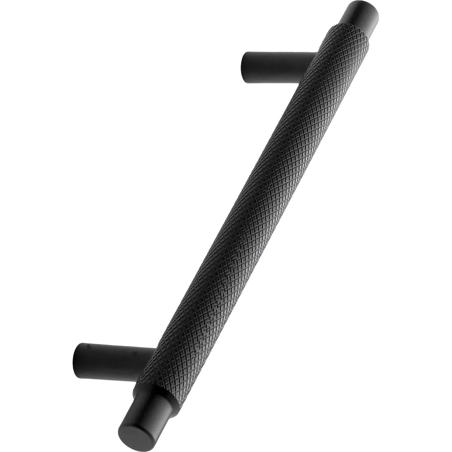 Furnipart Möbelgriff Manor La 128 mm Breite 182 mm Zinkdruckguss Schwarz Matt