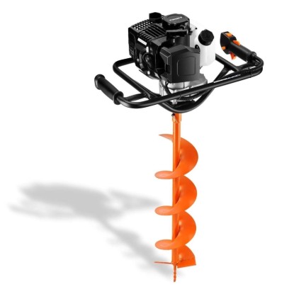 FUXTEC Benzin Erdbohrer FX-EB143ECO 1 L Tank Fliehkraftkupplung Primerpumpe & Choke-System