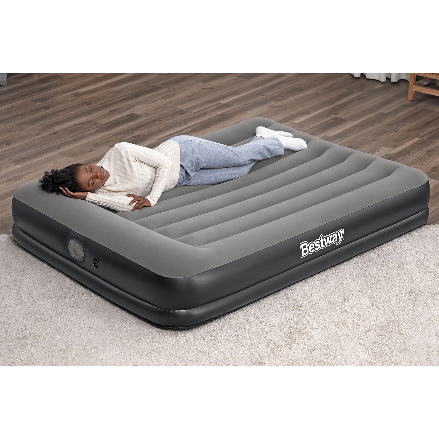 Bestway® TriTech® Doppelluftbett mit USB-Elektropumpe kaufen bei OBI