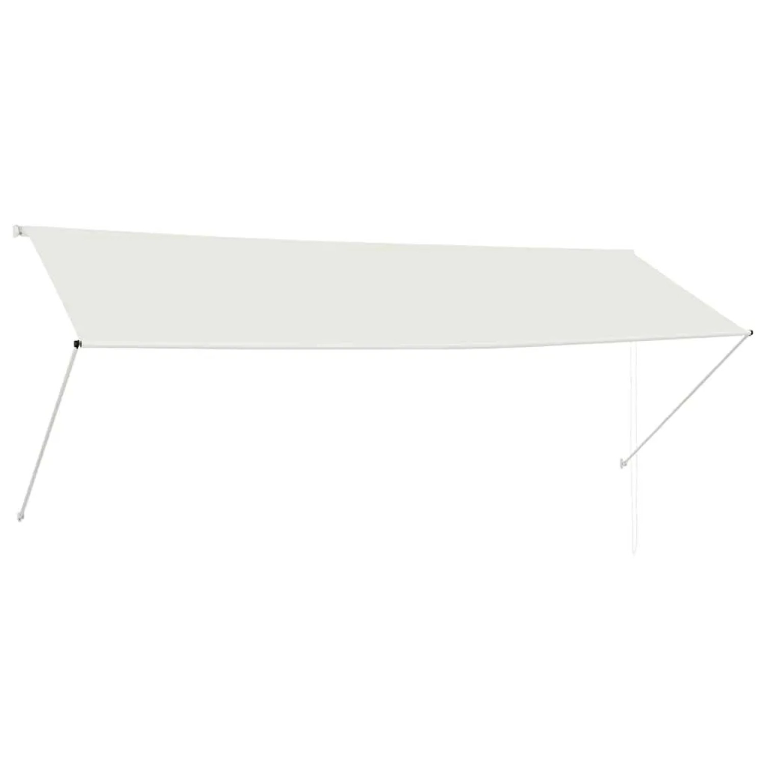 vidaXL Einziehbare Markise 350x150 cm Creme 143768