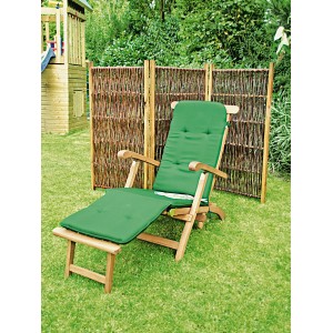 T & J Paravent Sofia aus Weide, 180x120cm, als Sichtschutz im Garten.