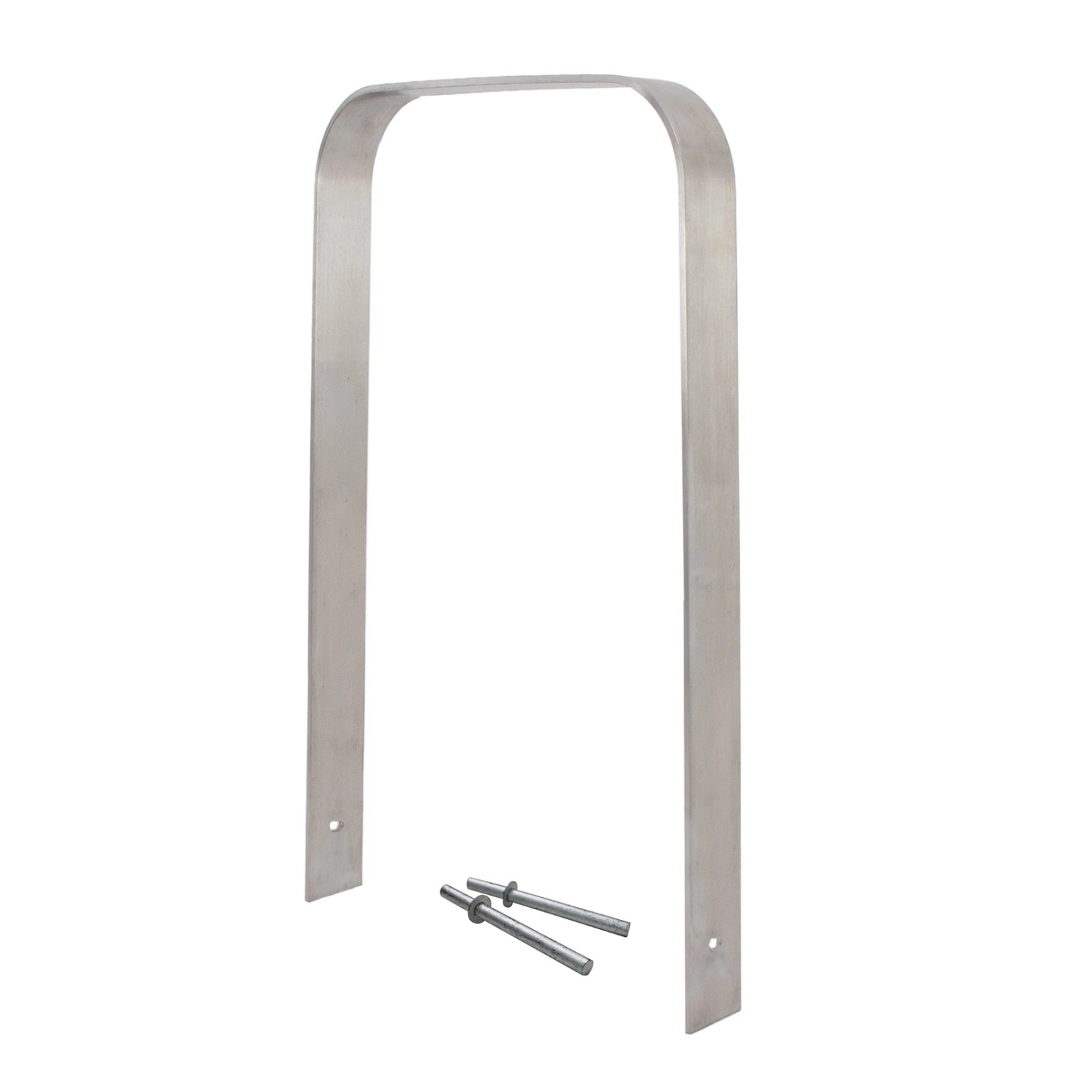 TRUTZHOLM Fahrradanlehnbügel 117x80 cm Edelstahl 13 mm Typ U