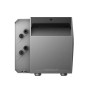 Anker Solix Solarbank 2 E1600 AC, 1600 Wh für Balkonkraftwerke, graues Gehäuse mit Anschlüssen.