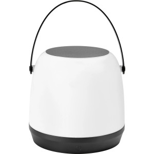 LED-Akku-Tischleuchte Cecina Ø 14 cm x 20 cm Schwarz-Weiß