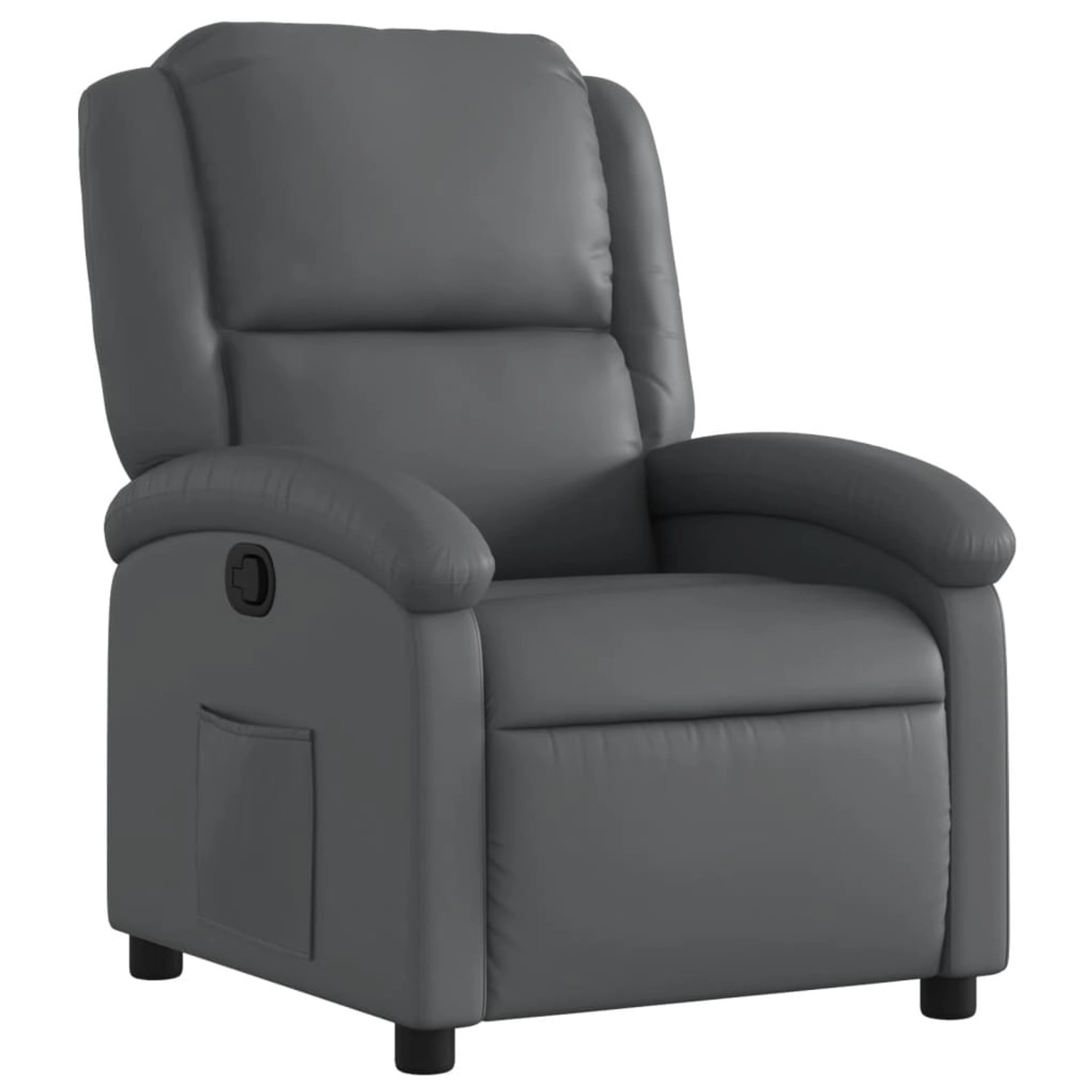 vidaXL Relaxsessel Grau Kunstleder 3205898 günstig online kaufen