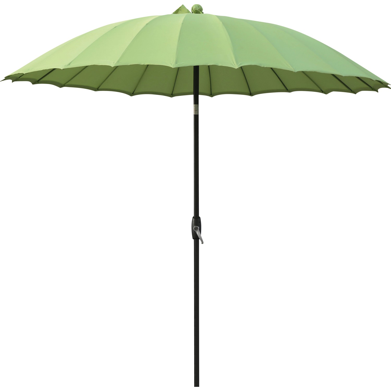 Marktschirm Limon Ø 270 cm Limone mit Kurbel