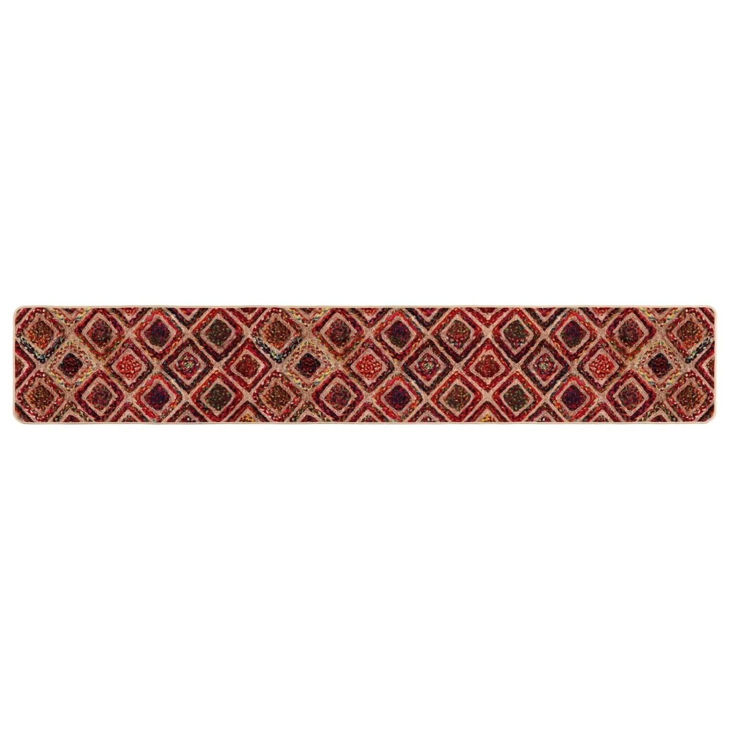 vidaXL Teppichläufer MARSA Mehrfarbig 50 x 300 cm Polyester und PVC 42023260