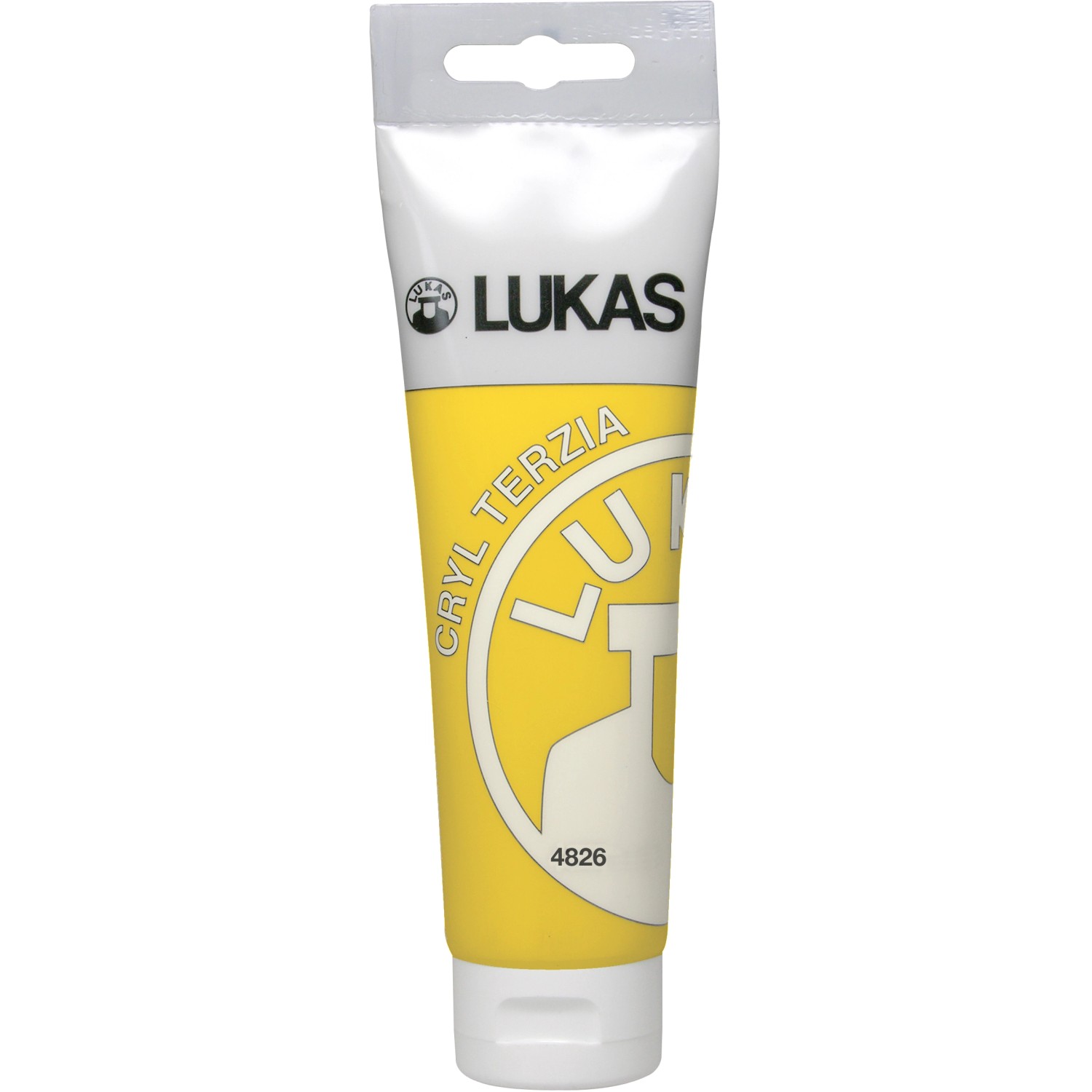 Lukas Cryl Terzia Acrylfarbe Plastiktube Kadmiumgelb hell (imit.) 125ml