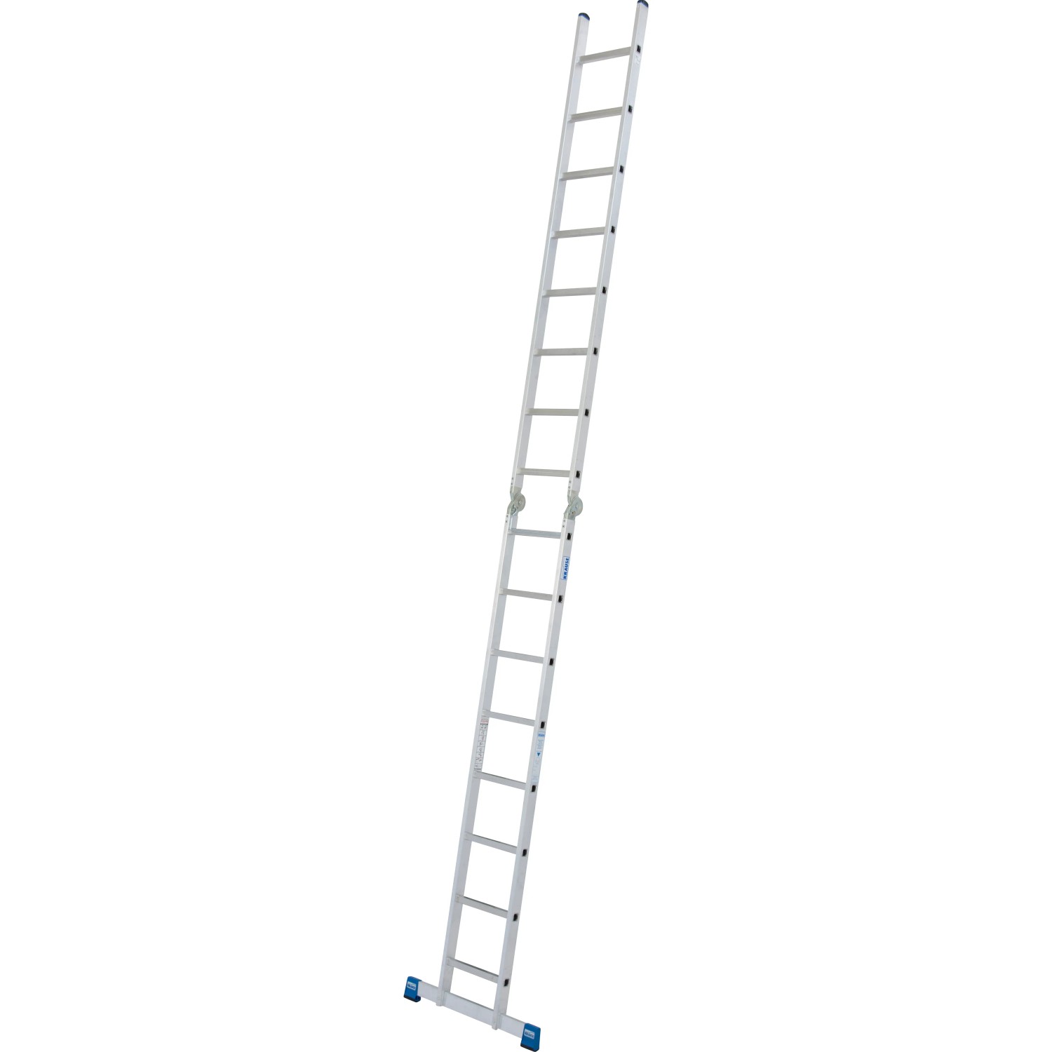 Krause Gelenk-Doppelleiter Stabilo 2 x 8 Sprossen 450 cm x 88 cm x 151 cm