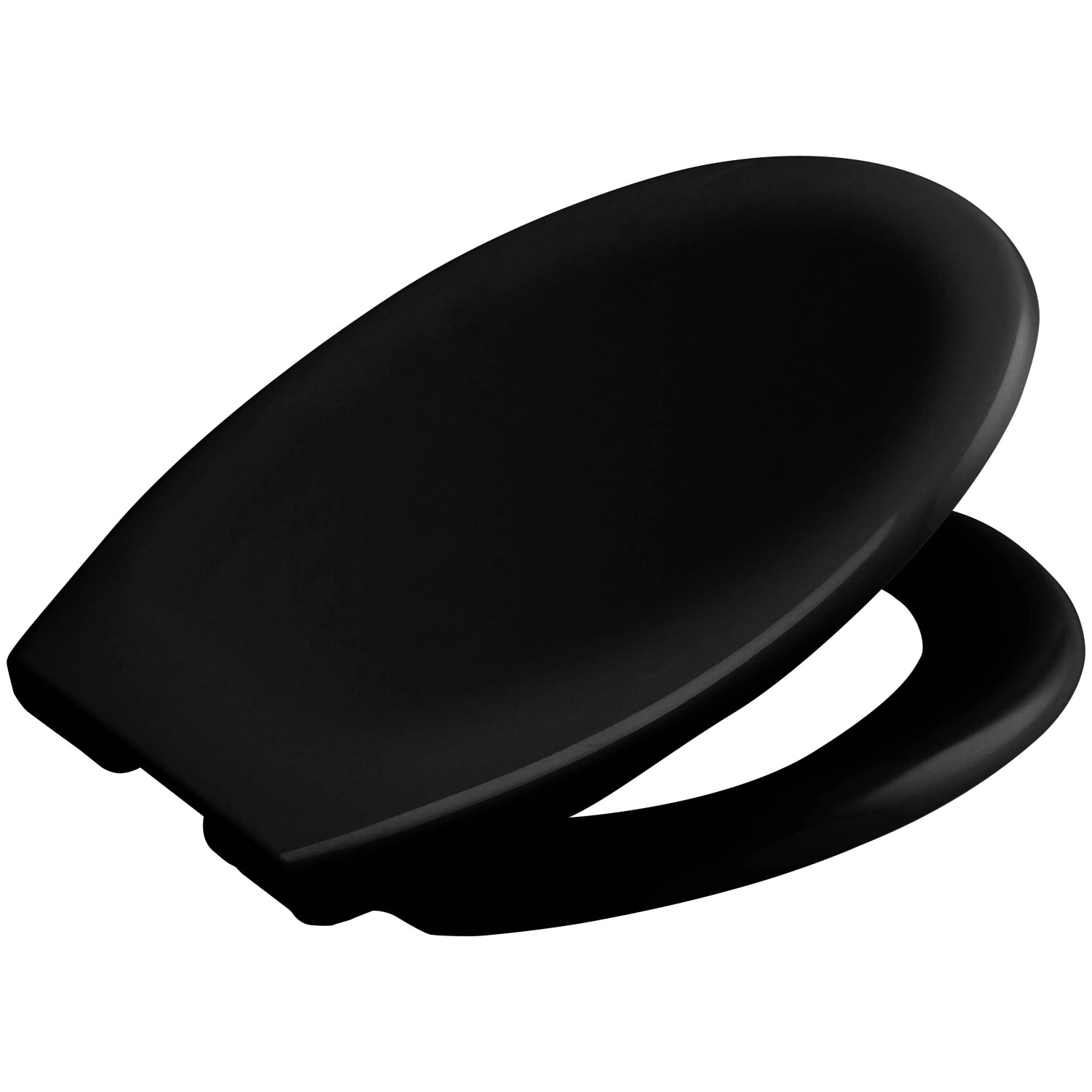 Euroshowers WC Sitz Soft Touch Soft Close Abnehmbar Schwarz