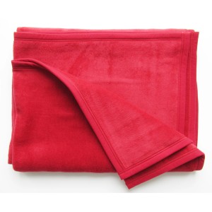 Rote Heim Kuscheldecke (150x200 cm), weiche Hundedecke, waschbar.