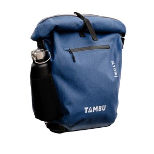 TAMBU Fahrradtasche INAYA 20 20 l 32 x 14 x 60 cm Wasserabweisend mit Rolltop