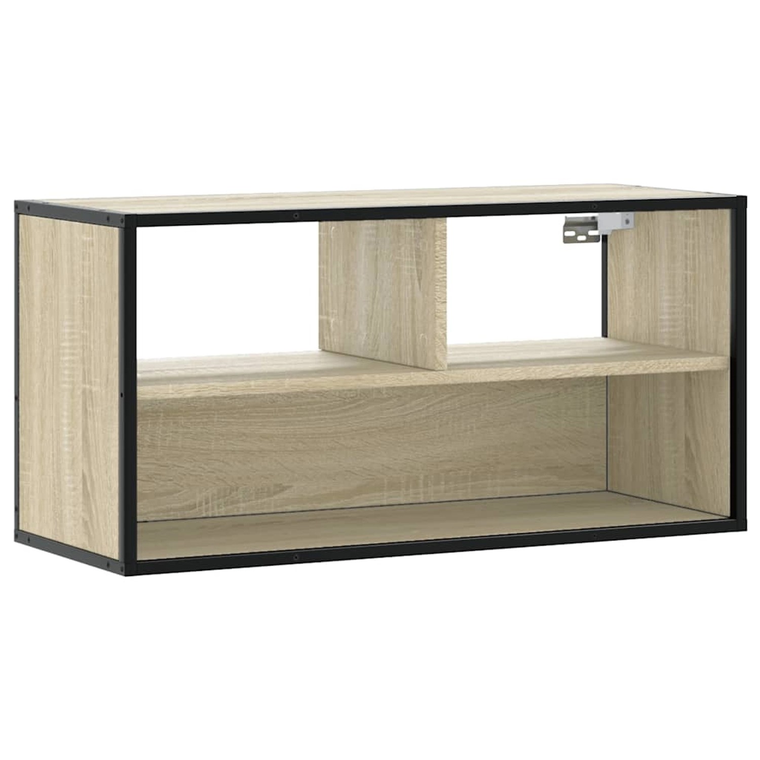 vidaXL TV-Schrank Sonoma-Eiche 80x31x39,5 cm Holzwerkstoff und Metall 84892 günstig online kaufen