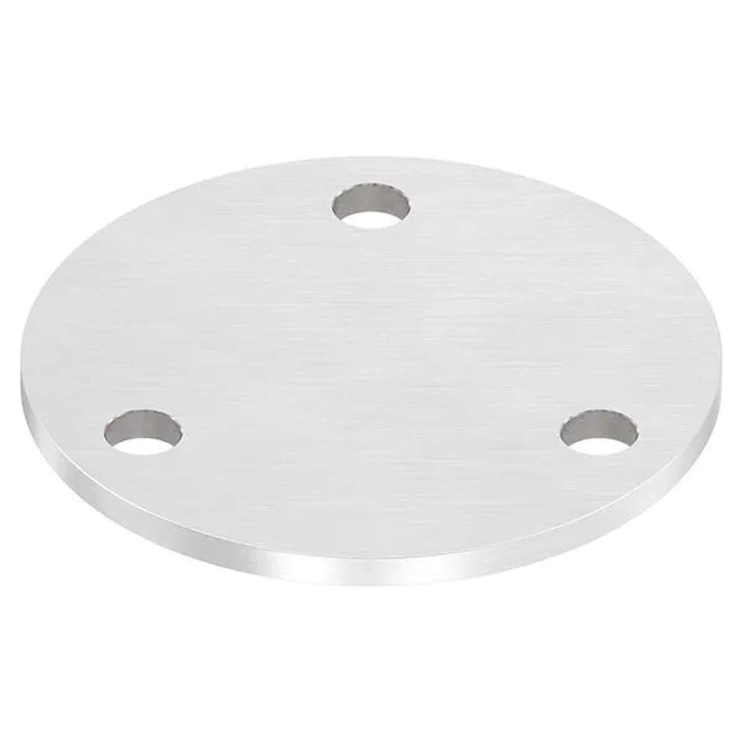 FeNau Ankerplatte Ø 120 X 6mm Mit Längsschliff V4A