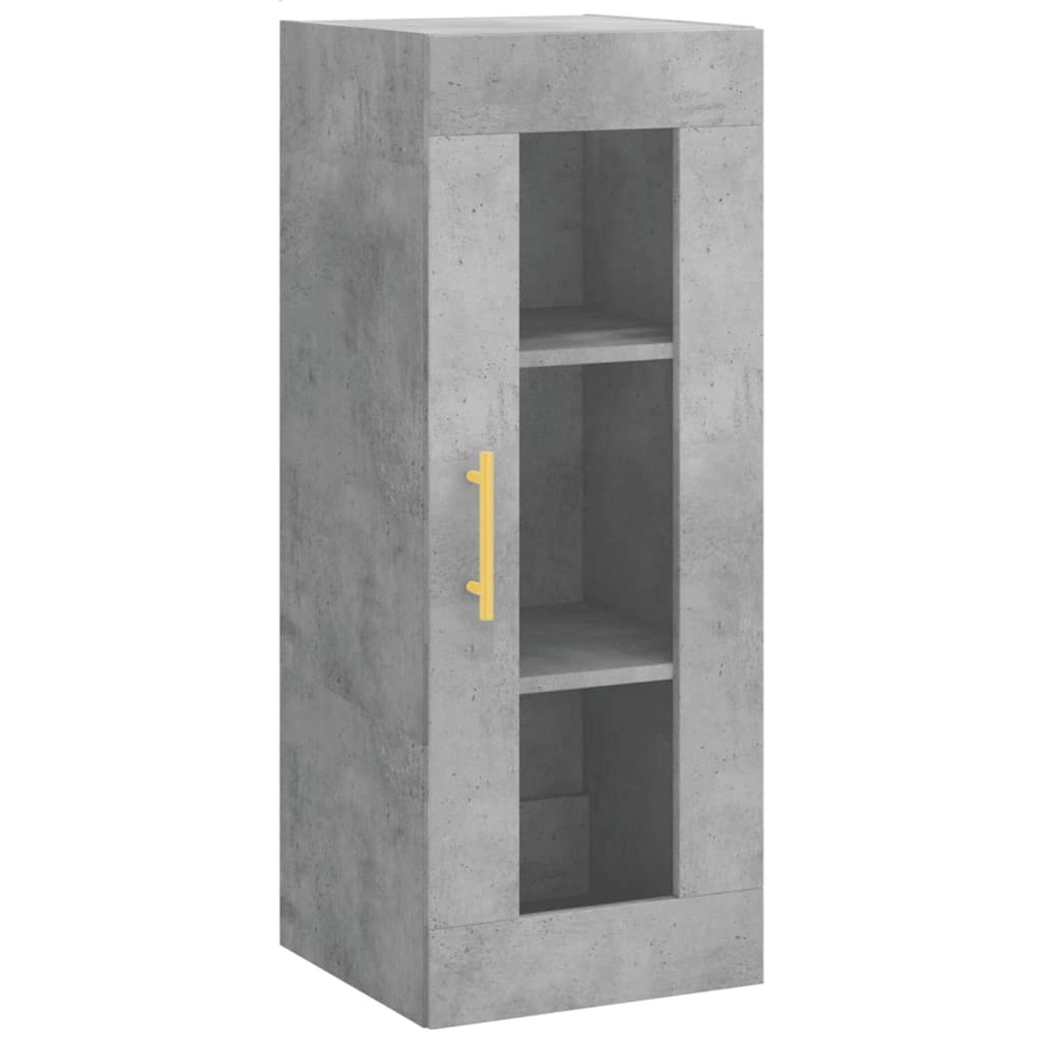 vidaXL Wandschrank Betongrau 34,5x34x90 cm 828904 günstig online kaufen
