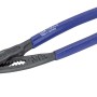 LUX Wasserpumpenzange MX Comfort 300 mm, verstellbare Zange mit blauem Griff.