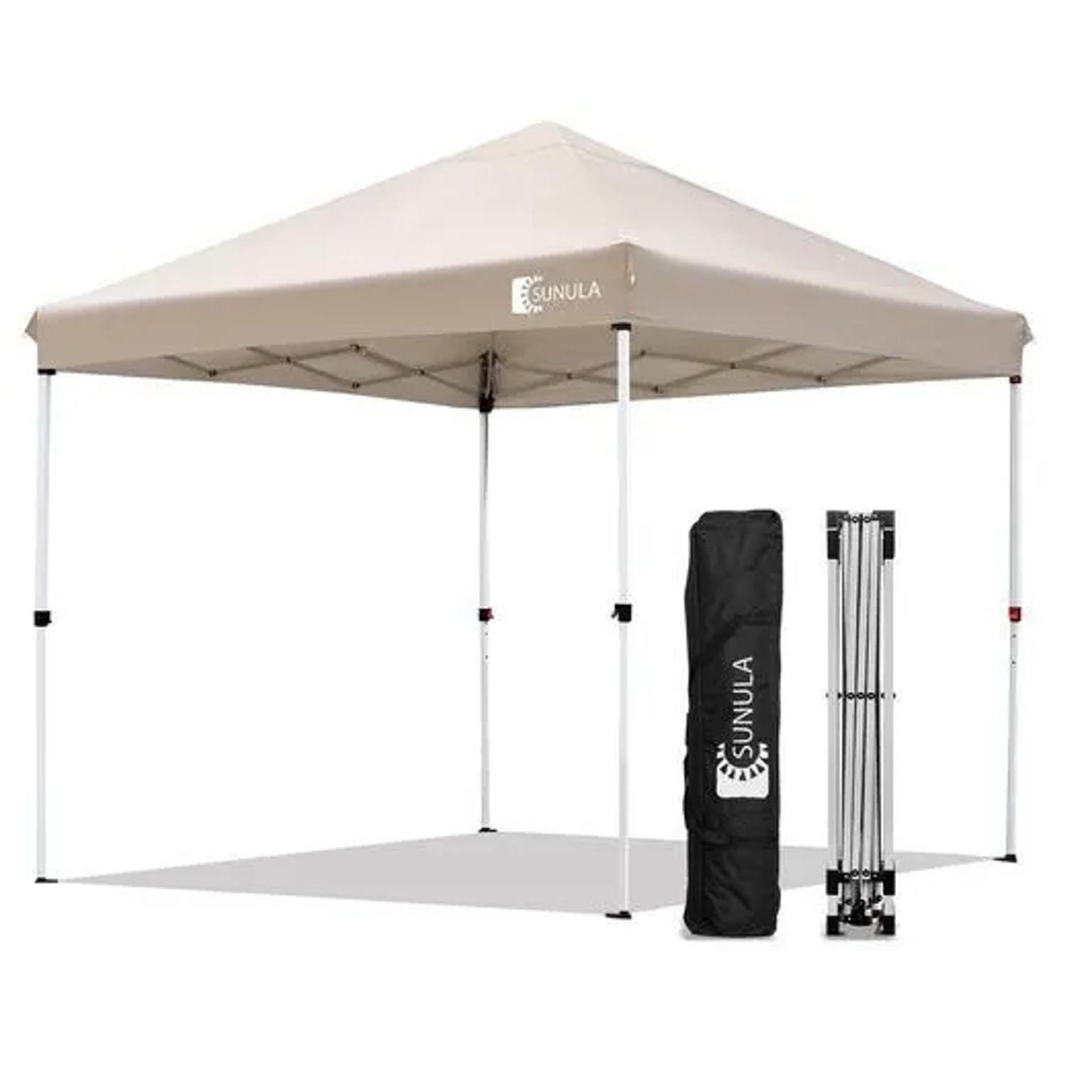 Sunula Faltpavillon 3x3 M Wasserdicht Pop Up Gartenpavillon Winterfest