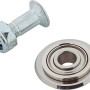 LUX Ersatzschneidrad Classic 6 mm mit Bolzen und Mutter für Fliesenschneider.