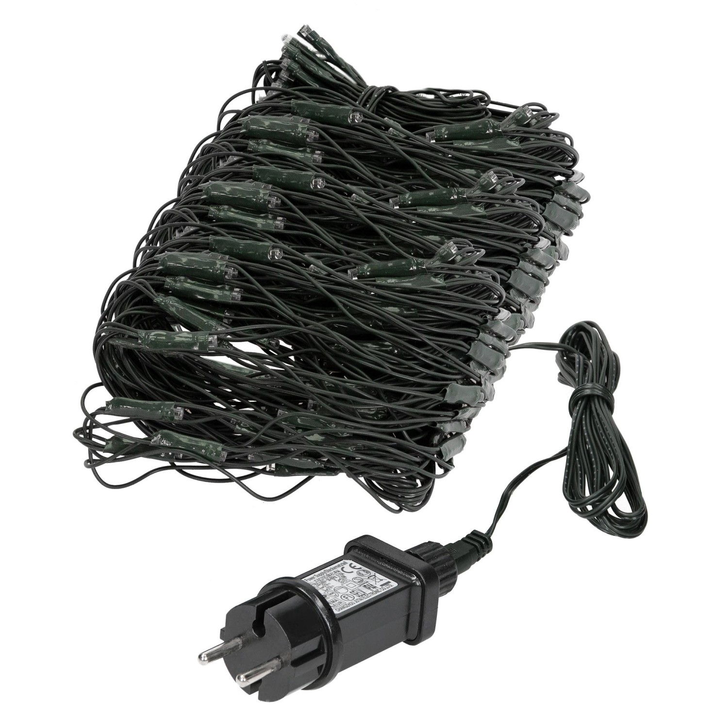 ECD Germany LED Lichternetz mit 320 Warmweiße LEDs 3x1,5 m IP44 Wasserdicht günstig online kaufen