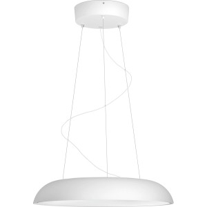 Weiße Philips Hue Amaze Pendelleuchte mit Dimmer, White Ambiance für individuelle Beleuchtung.