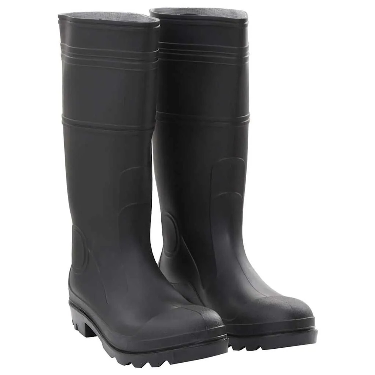 vidaXL Gummistiefel Schwarz Größe 44 PVC 137593